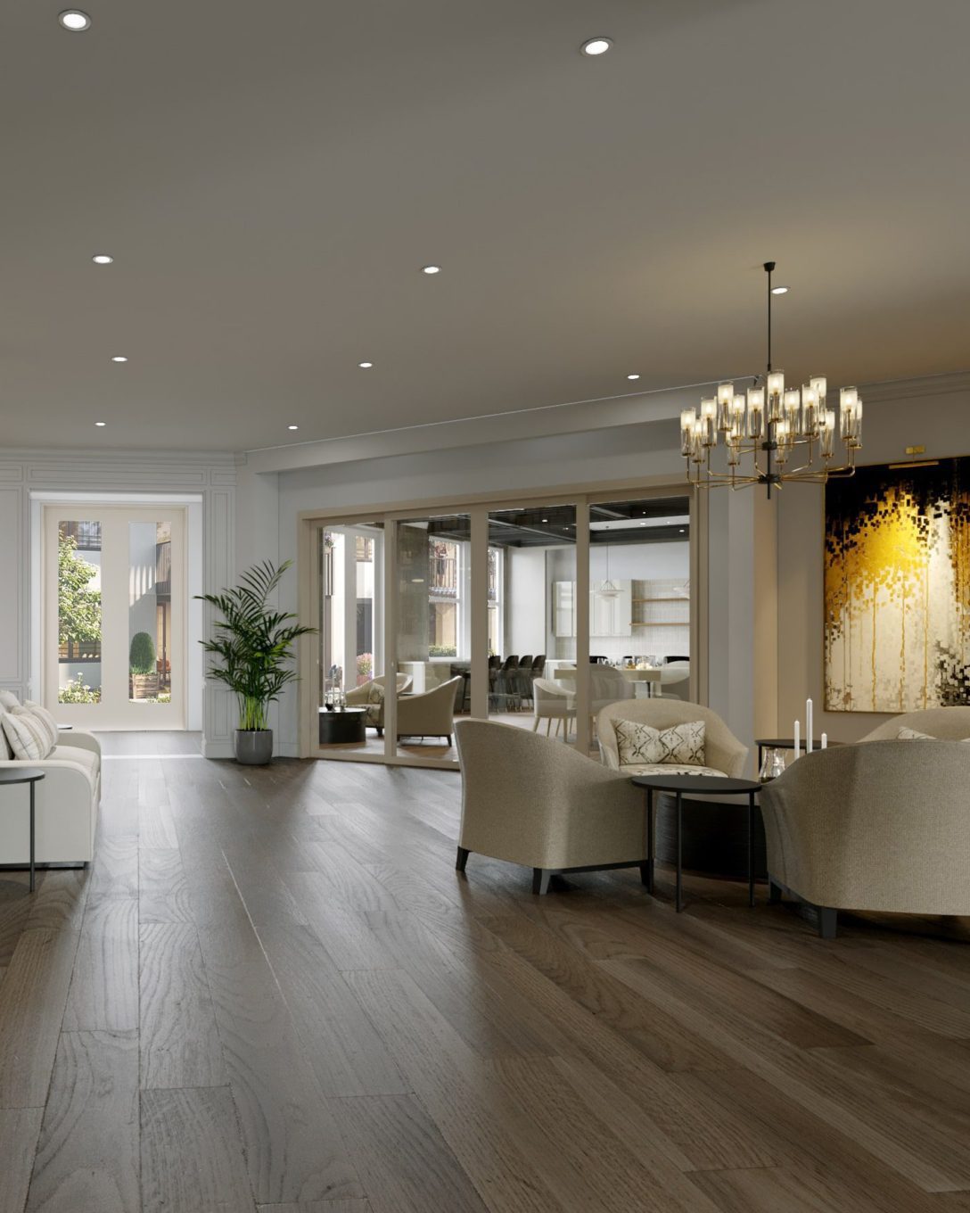 Luxury Apartment Amenities The Everly at Rouzan