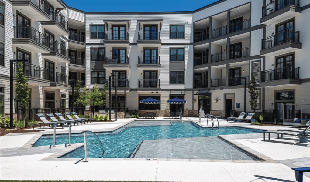 Pool Courtyard with Seating